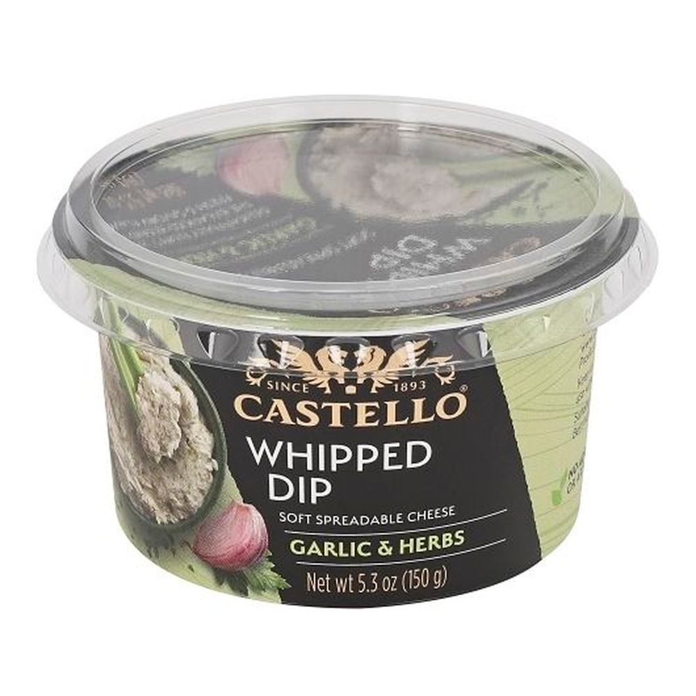 Castello Garlic and Herb Whipped Dip, 5.3 Ounce - 12 per case