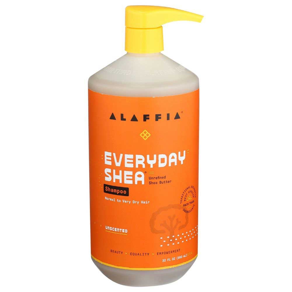 Everyday Unscented Shea Shampoo, 32 Fluid Ounce