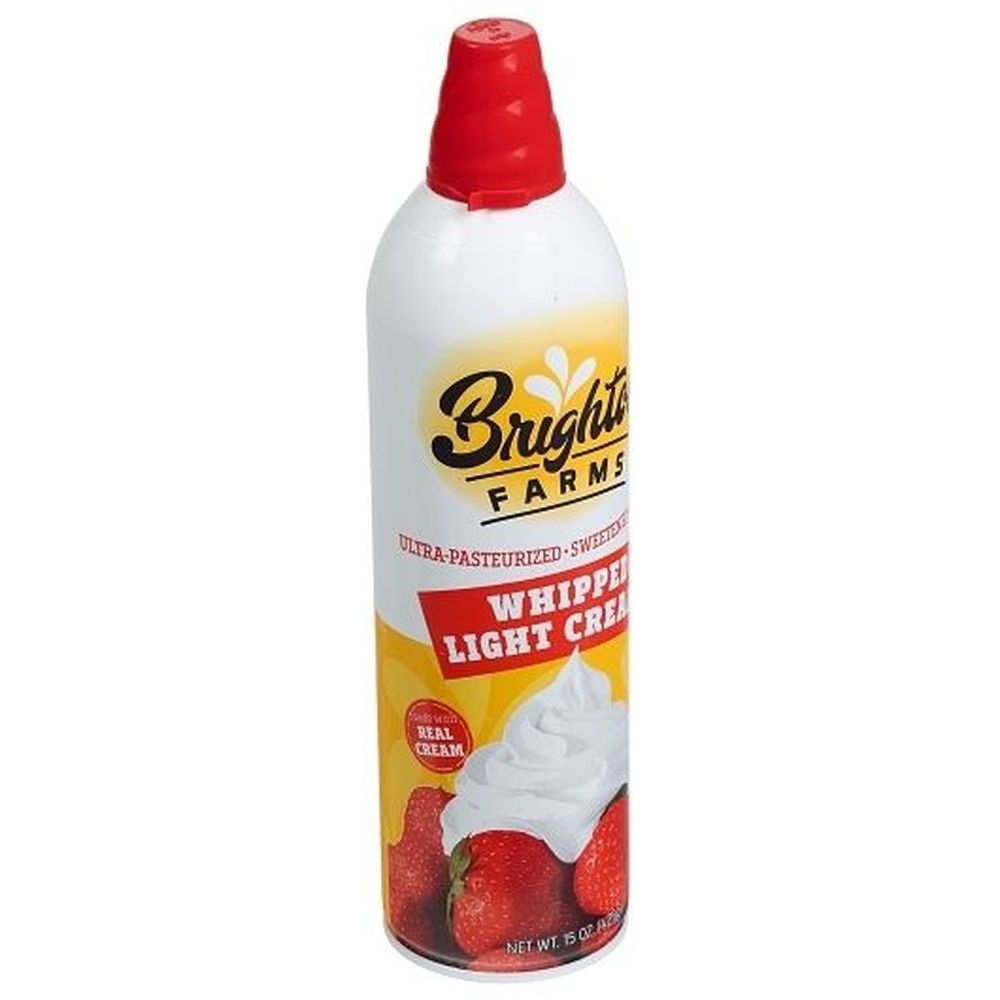 Brighton Farms Unipro Whipped Light Cream Topping, 15 Ounce - 12 per case