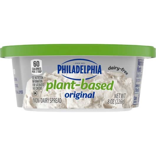 Philadelphia Plant Based Cream Cheese Original, 8 Ounce -- 8 per case