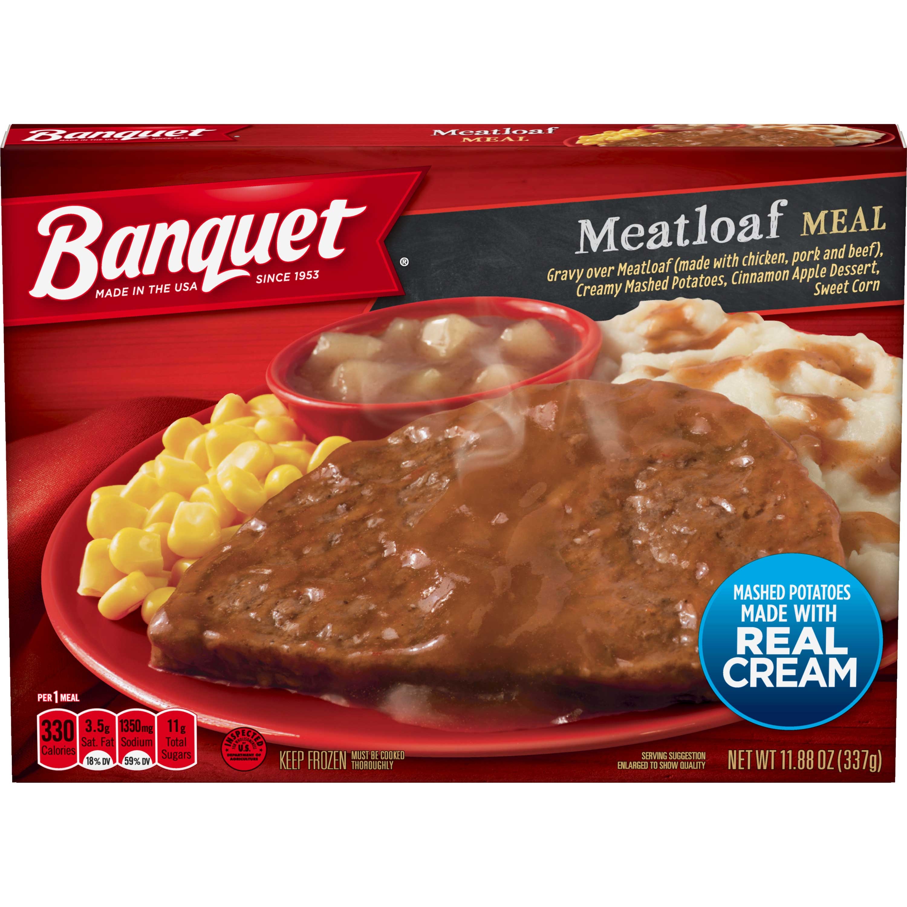 Banquet Classic Meatloaf Meal, 11.88 Ounce -- 12 per case.