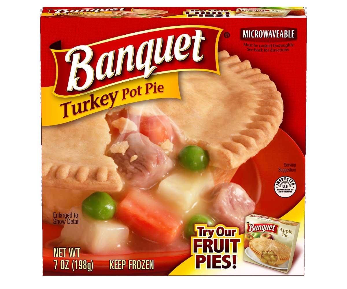Conagra Banquet Turkey Pot Pie, 7 Ounce -- 24 per case.