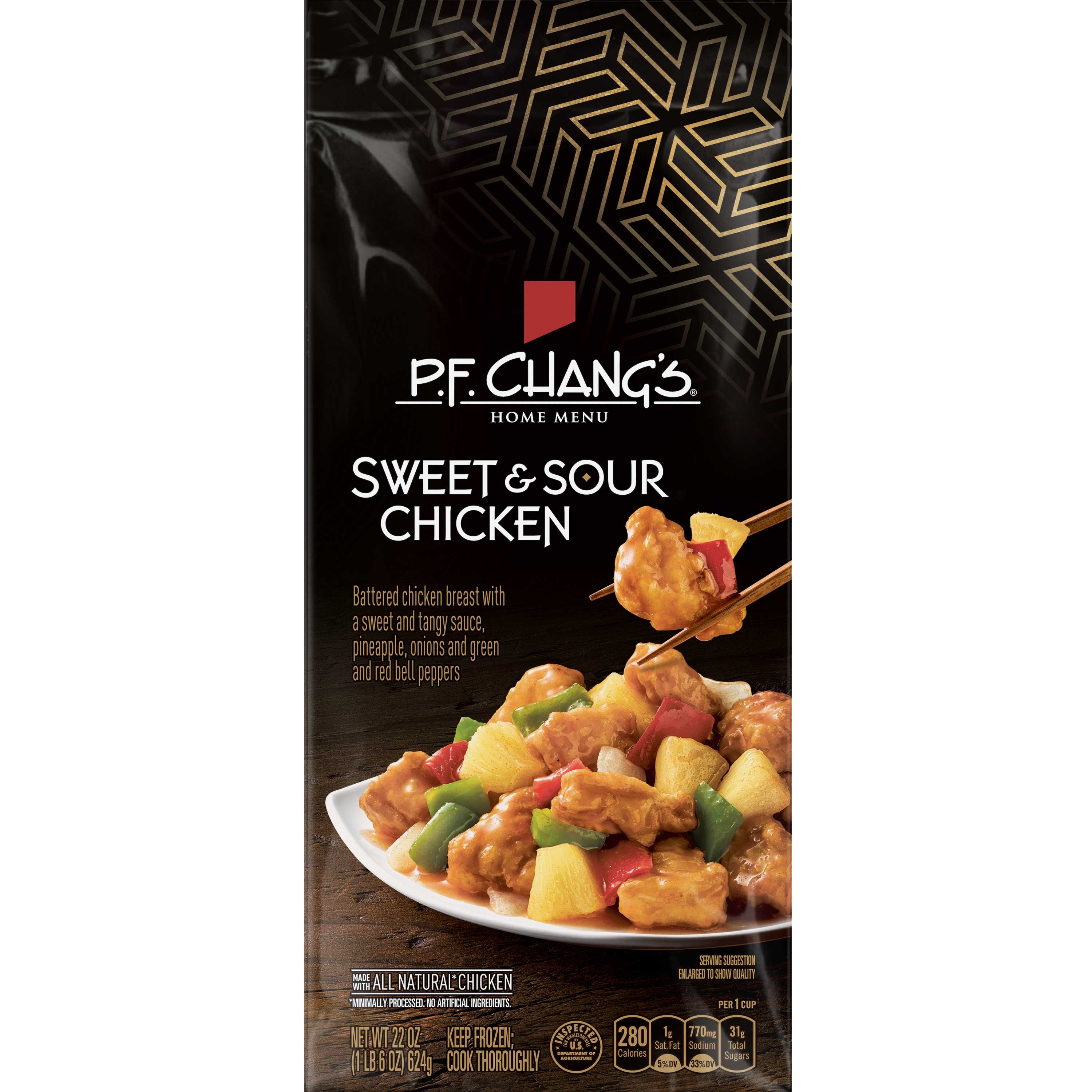 Pf Changs Sweet and Sour Chicken Dinner, 22 Ounce -- 4 per case.
