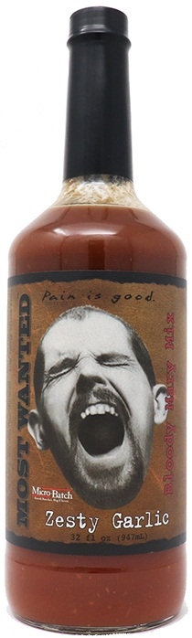 Pain is Good Zesty Garlic Bloody Mary Mix, 32 Fluid Ounce -- 6 per case
