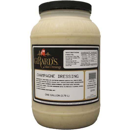 Girards Champagne Dressing, 1 Gallon -- 2 per case