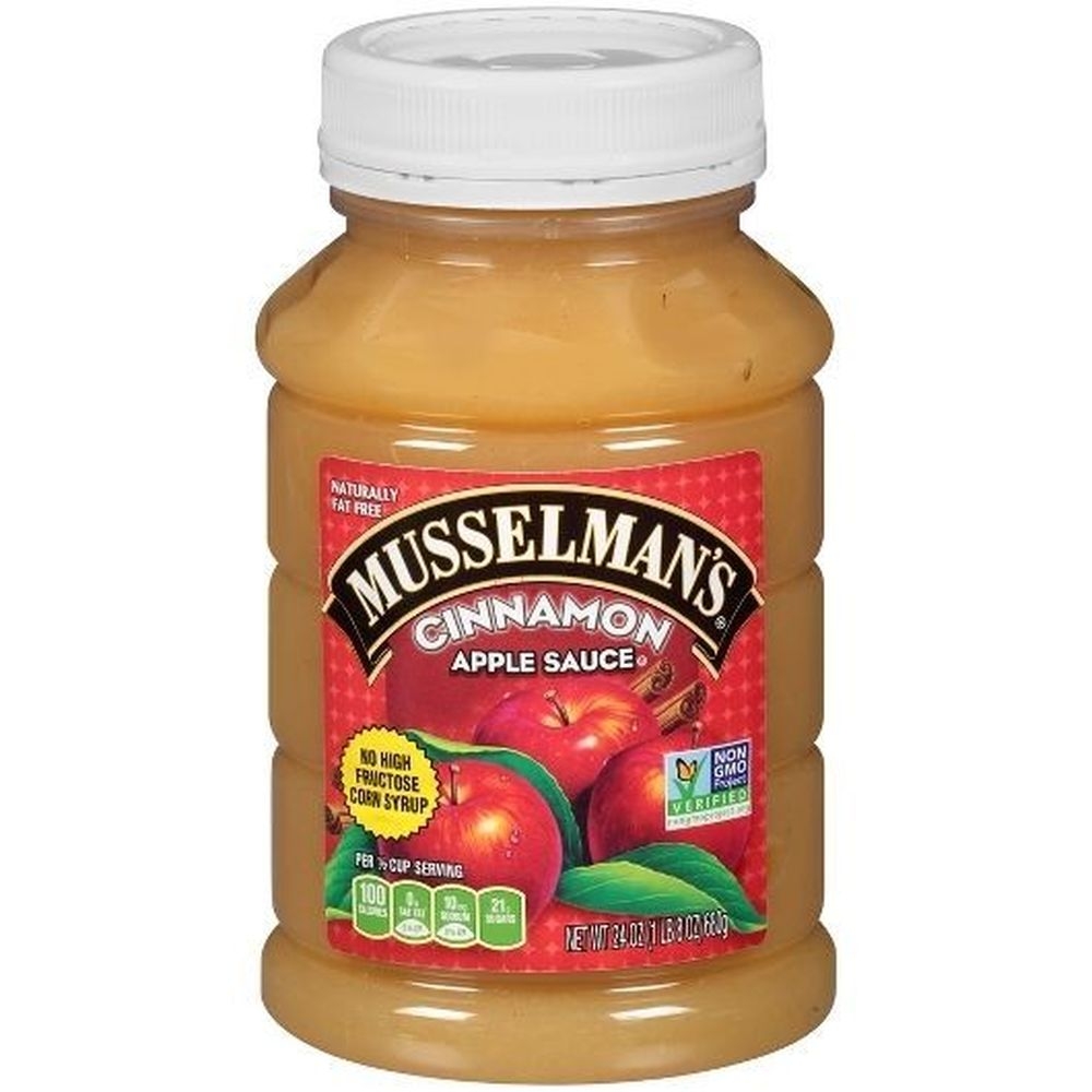 Musselmans Cinnamon Apple Sauce, 24 Ounce -- 12 per case