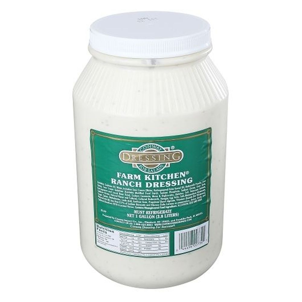 Conway Farm Kitchen Ranch Dressing, 1 Gallon -- 2 per case