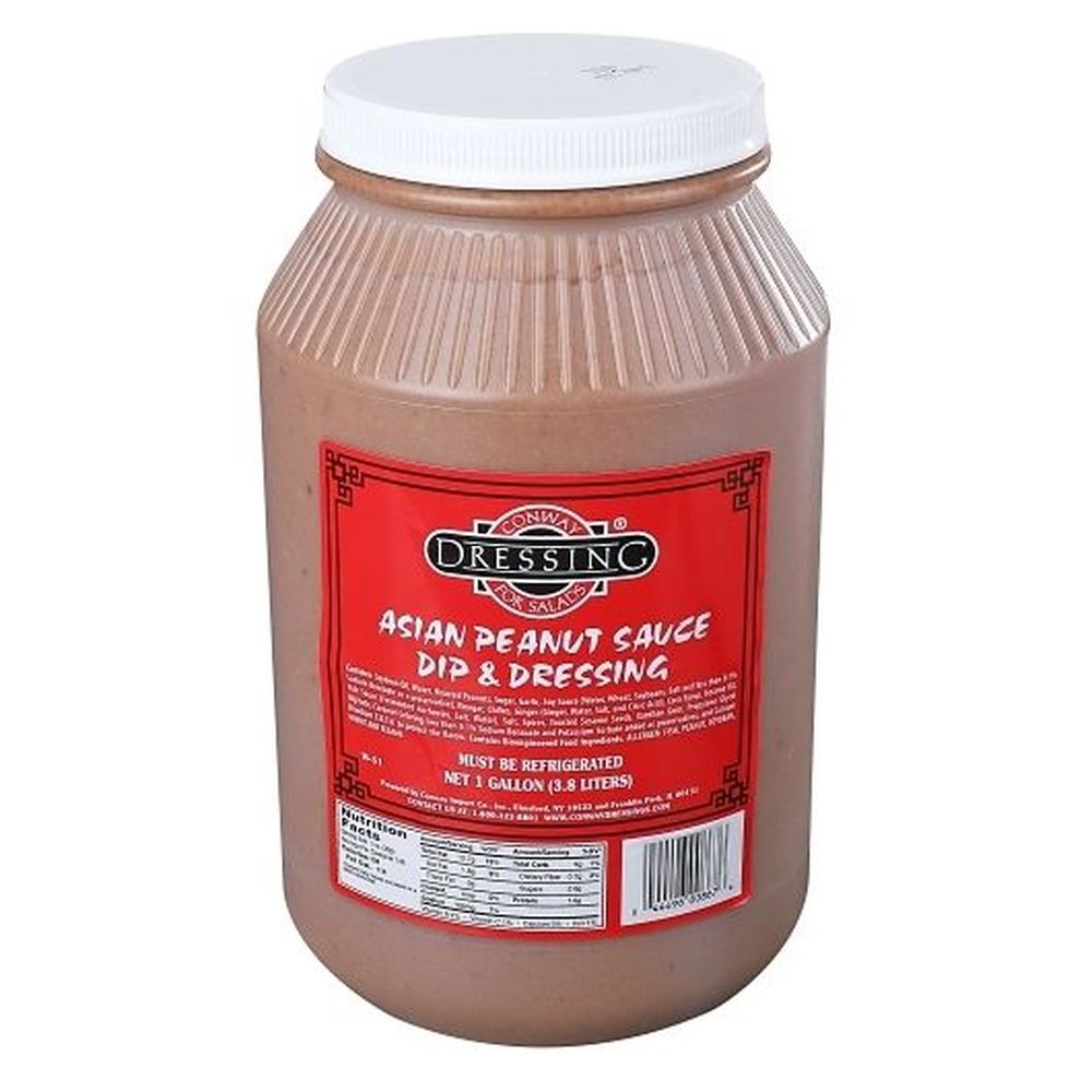 Conway Asian Peanut Sauce, 2 Gallon