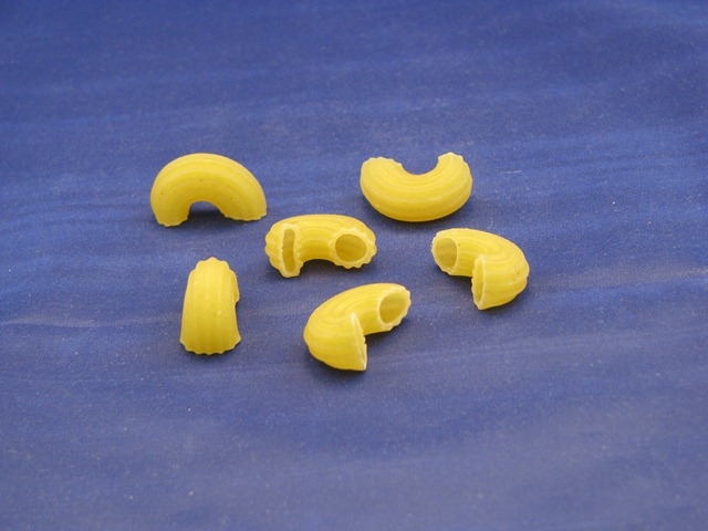 AIPC Ravarino and Freschi Ridged Short Elbow Macaroni, 10 Pound -- 2 per case.