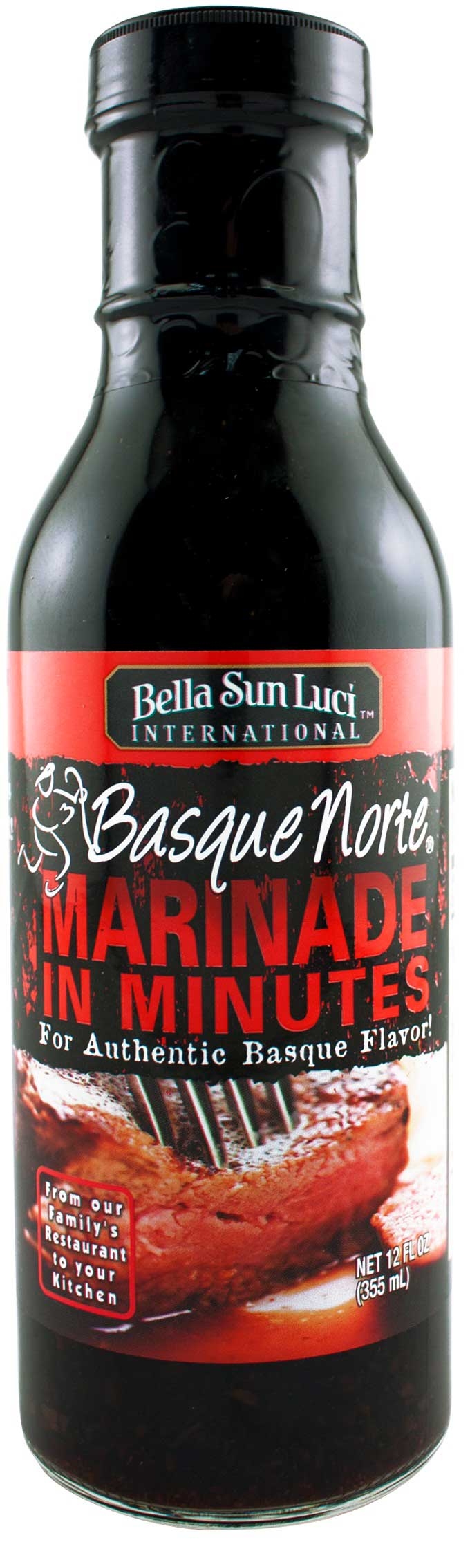 Bella Sun Luci Basque Norte Meat Marinade, 12 Ounce -- 6 per case