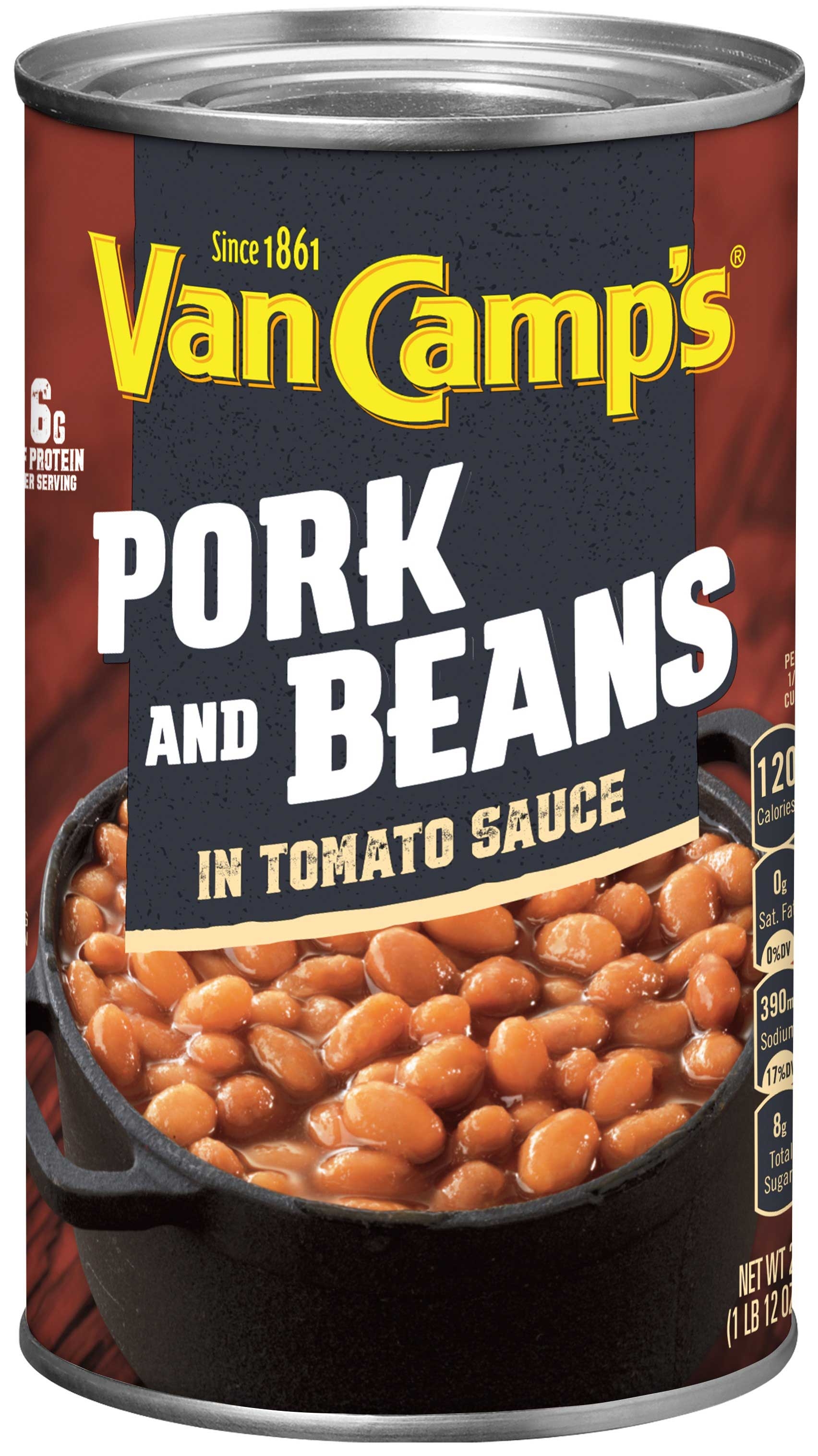 Van Camps Pork and Beans, 28 Ounce -- 12 per case