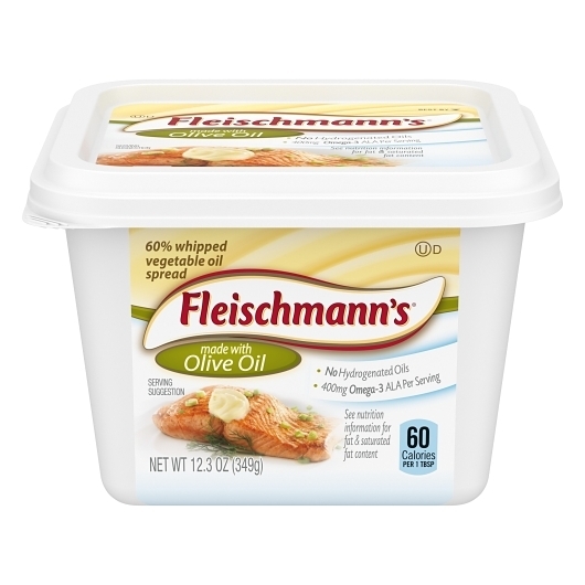 Fleischmanns Olive Oil Butter, 12.3 Ounce -- 12 per case