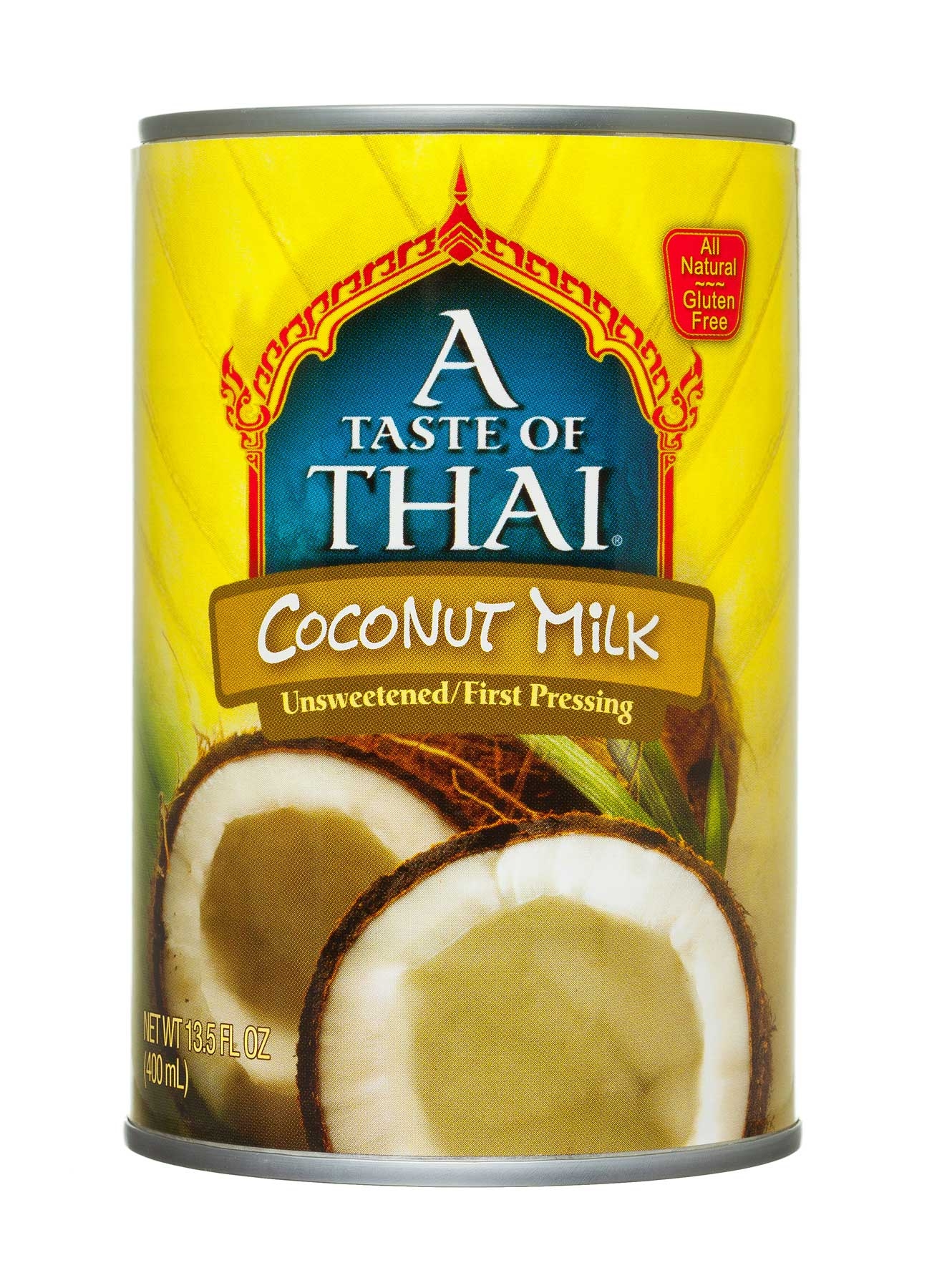 A Taste of Thai Coconut Milk, 13.5 Fluid Ounce -- 12 per case.