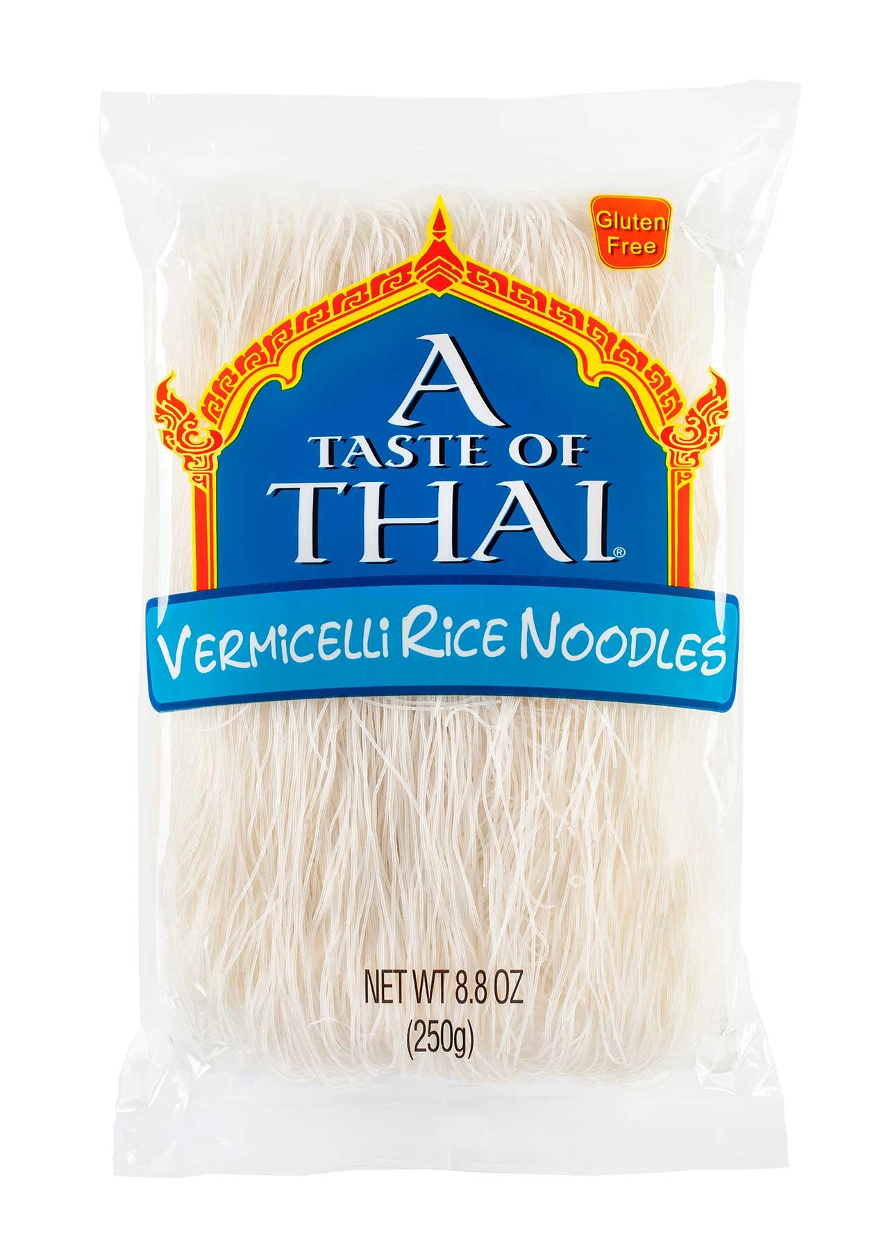 A Taste of Thai Vermicelli Rice Noodles, 8.8 Ounce -- 6 per case.