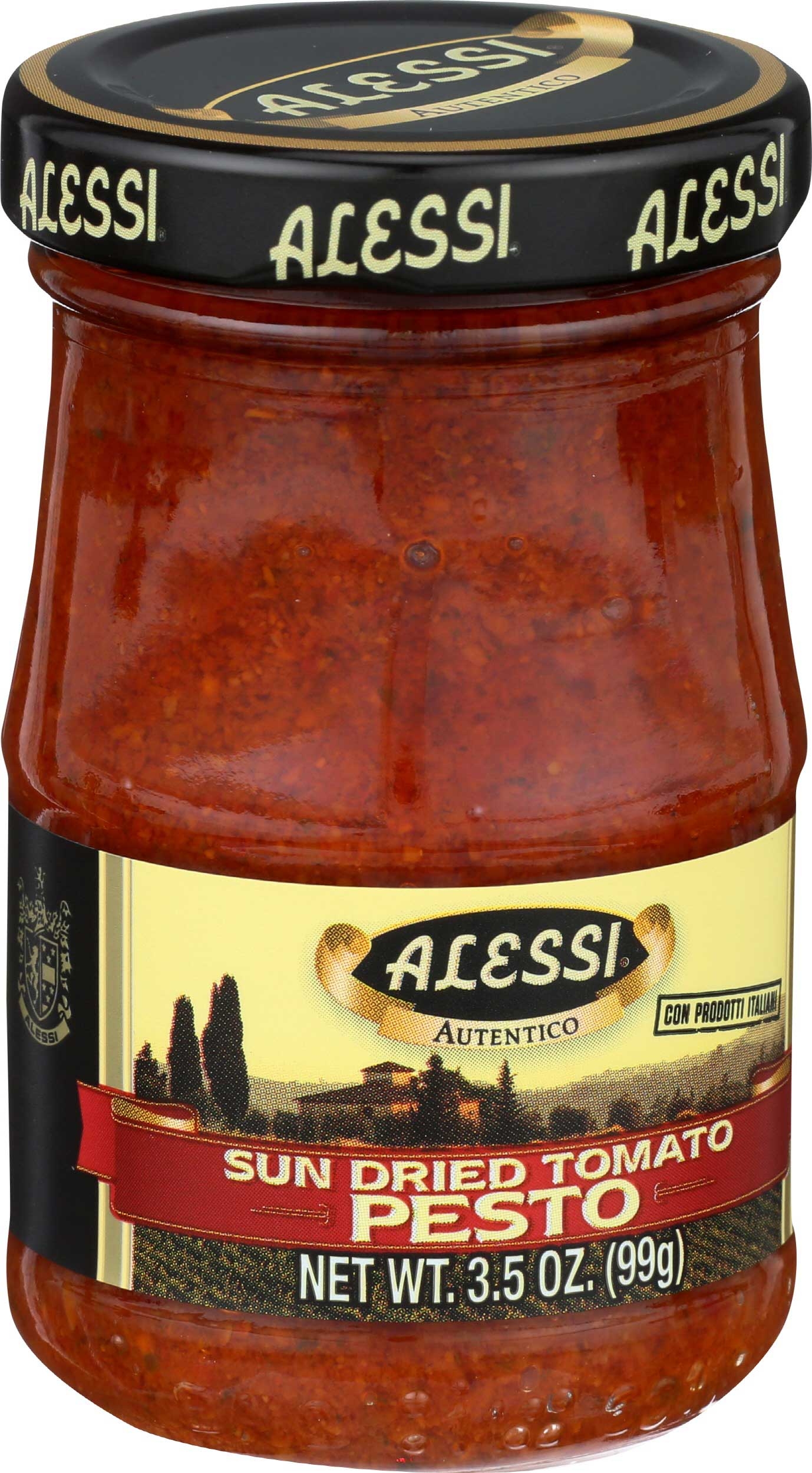 Alessi Sun Dried Tomato Pesto, 3.5 Ounce -- 12 per case