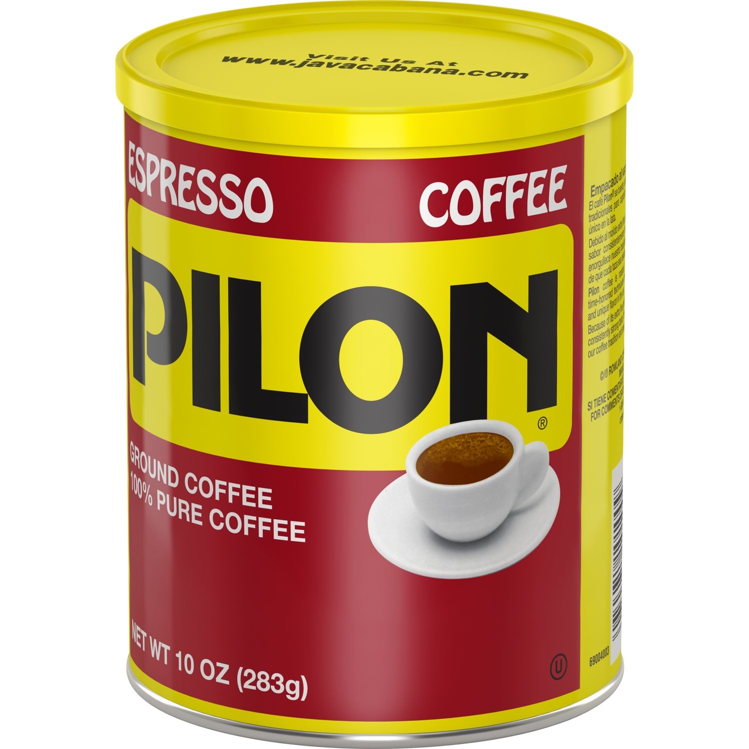 Pilon Ground Coffee, 10 Ounce Can -- 12 per case.