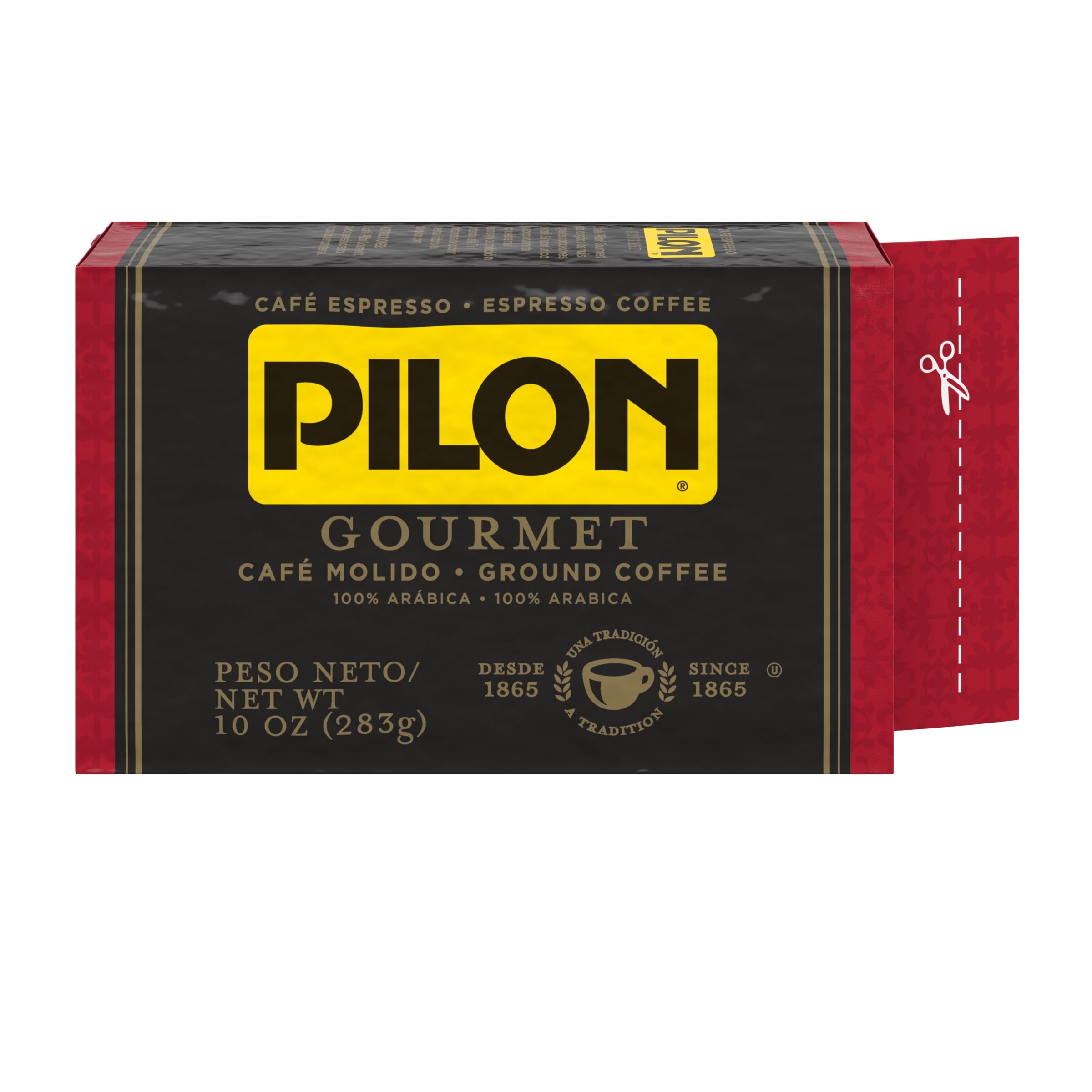 Pilon Gourmet Espresso Coffee, 10 Ounce -- 12 per case.