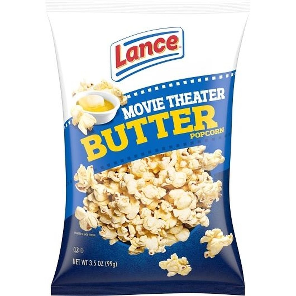 Lance Butter Popcorn, 3.5 Ounce -- 16 per case