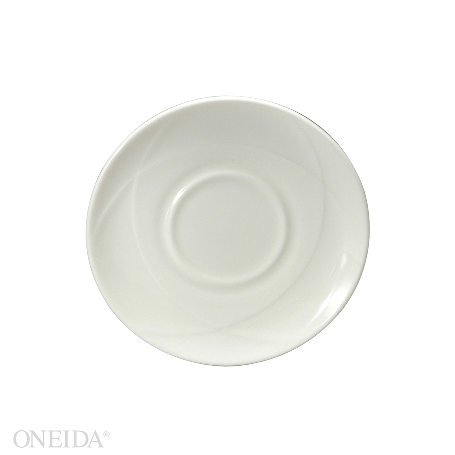Oneida Vision/Oneida Bone Saucers Vision Dia. (In.) =6 1/4in Pack -- 36 Per Case