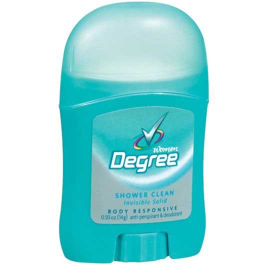 Degree Shower Clean Invisible Solid Antiperspirant and Deodorant for Woman, 17 Gram -- 36 per case