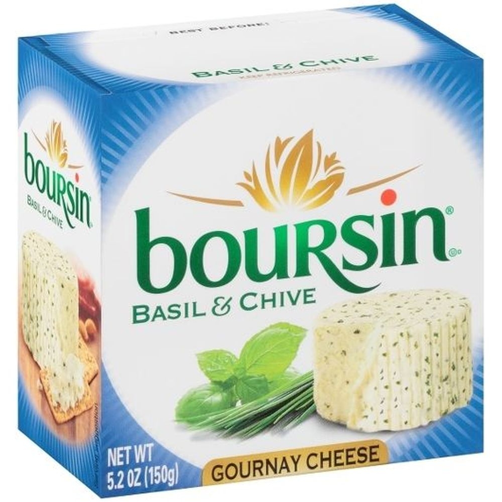 Boursin Basil and Chive Gournay Cheese, 5.2 Ounce -- 6 per case