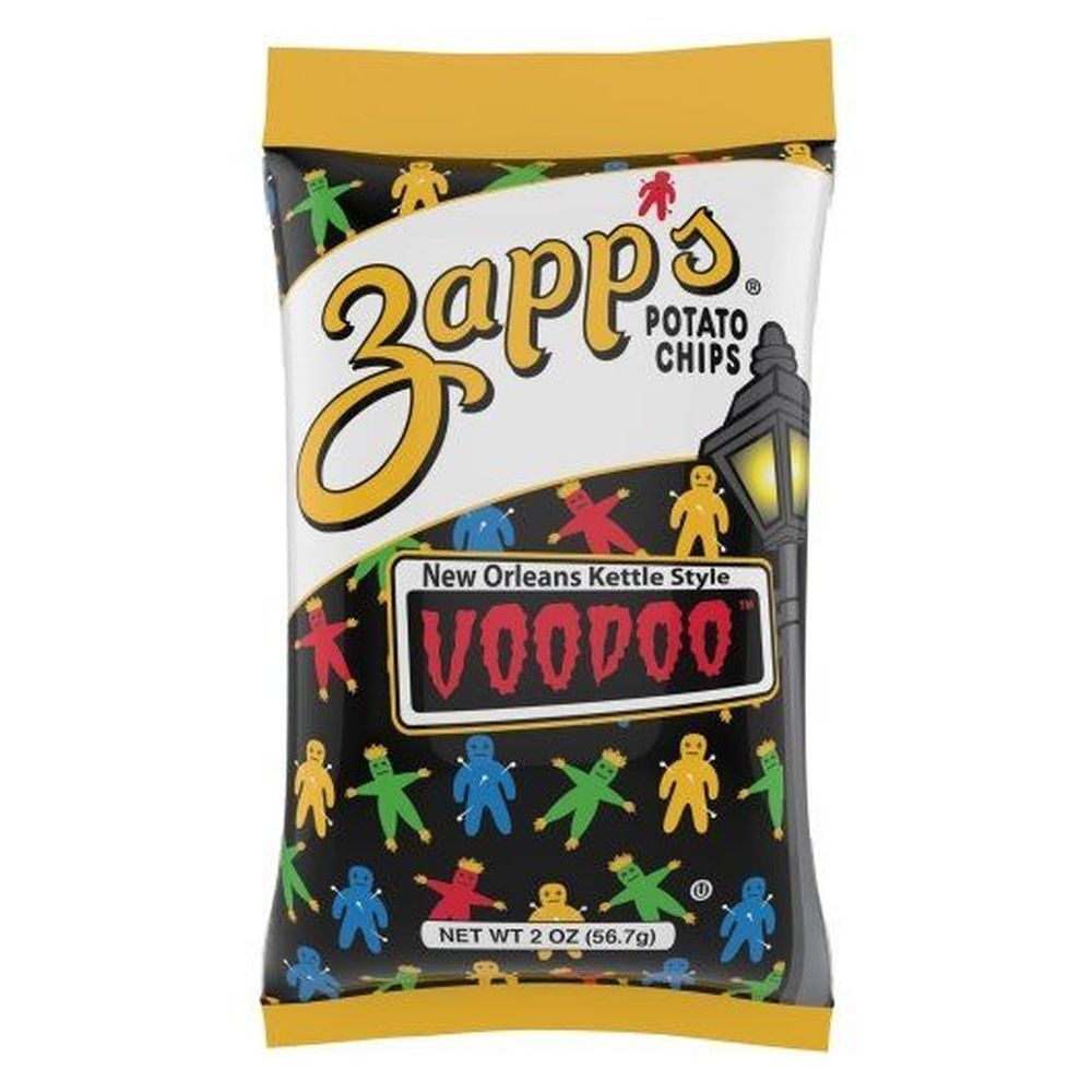 Zapps Voodoo Kettle Potato Chips, 2 Ounce -- 25 per case