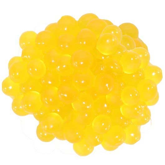 TR Toppers Mango Flavored Popping Boba, 2 Pound -- 5 per case