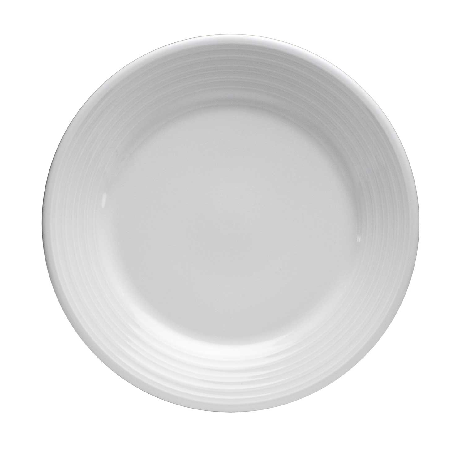 Oneida Sant Andrea Botticelli Bright White Porcelain Plate, 10.625 inch Length -- 12 per case.