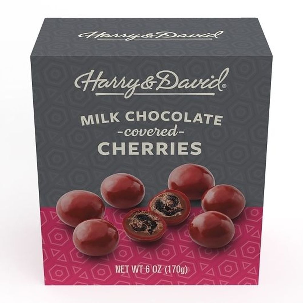 Harry and David Milk Chocolate Covered Cherries, 6 Ounce - 6 per case