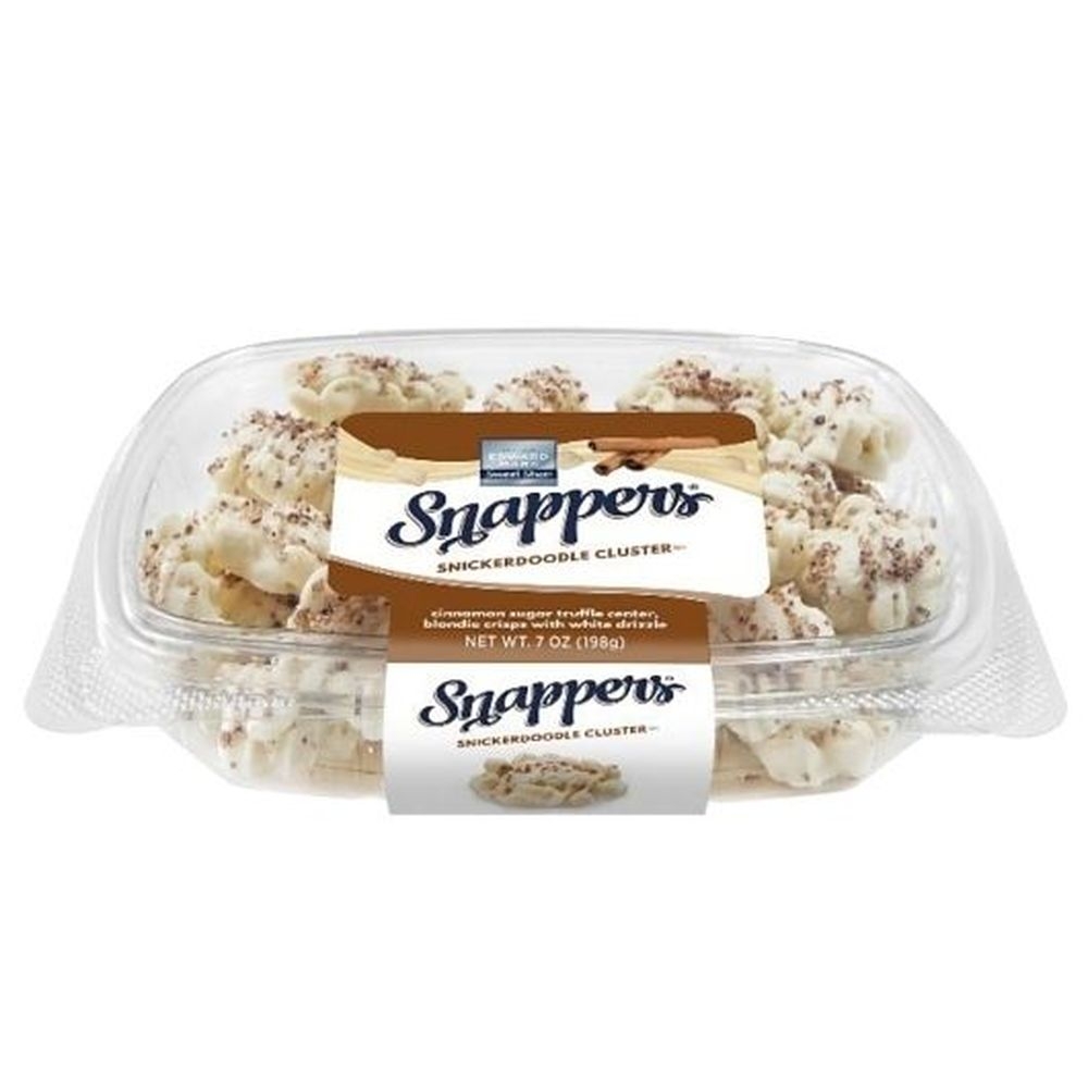 Snappers Snickerdoodle Cookie Cluster, 7 Ounce -- 12 per case