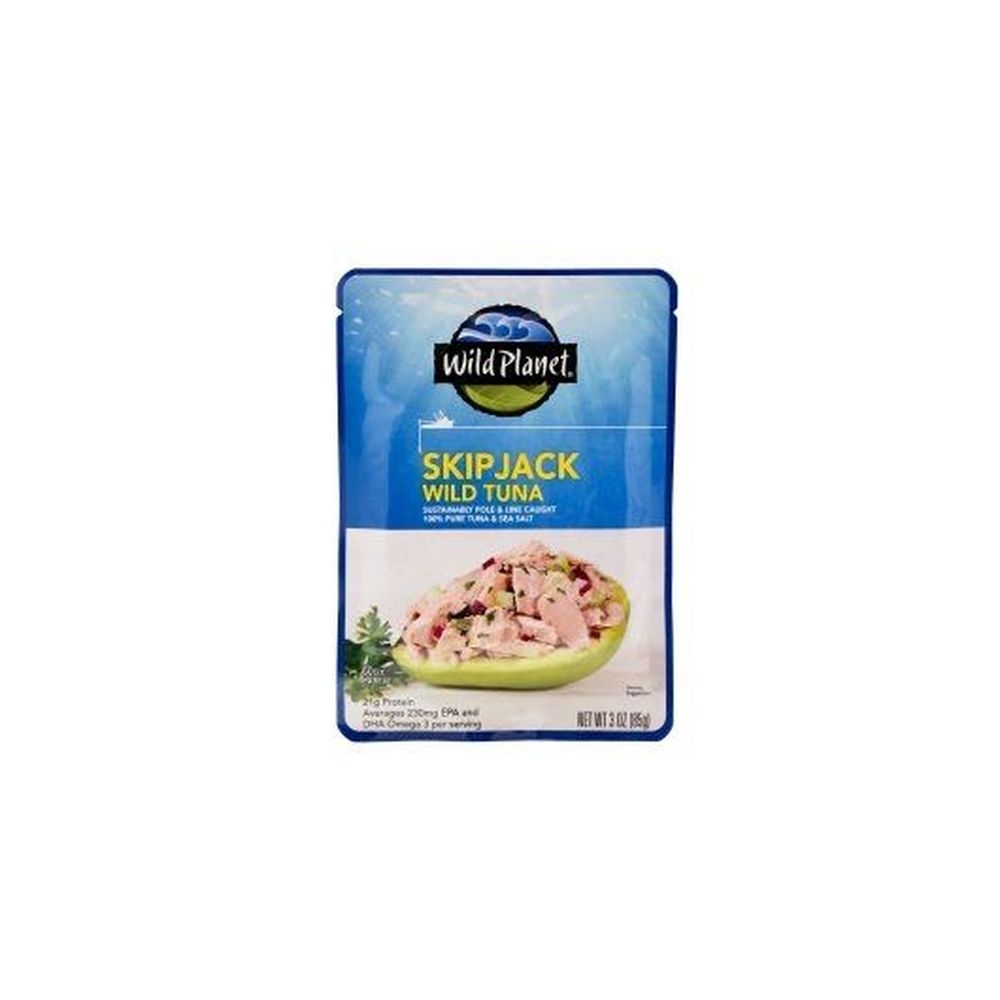 Wild Planet Foods Skipjack Light Tuna, 3 Ounce -- 24 per case