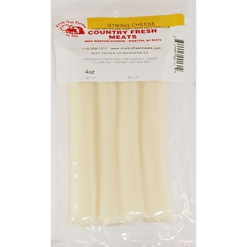 Country Fresh Meats String Cheese, 4 Ounce -- 17 per case