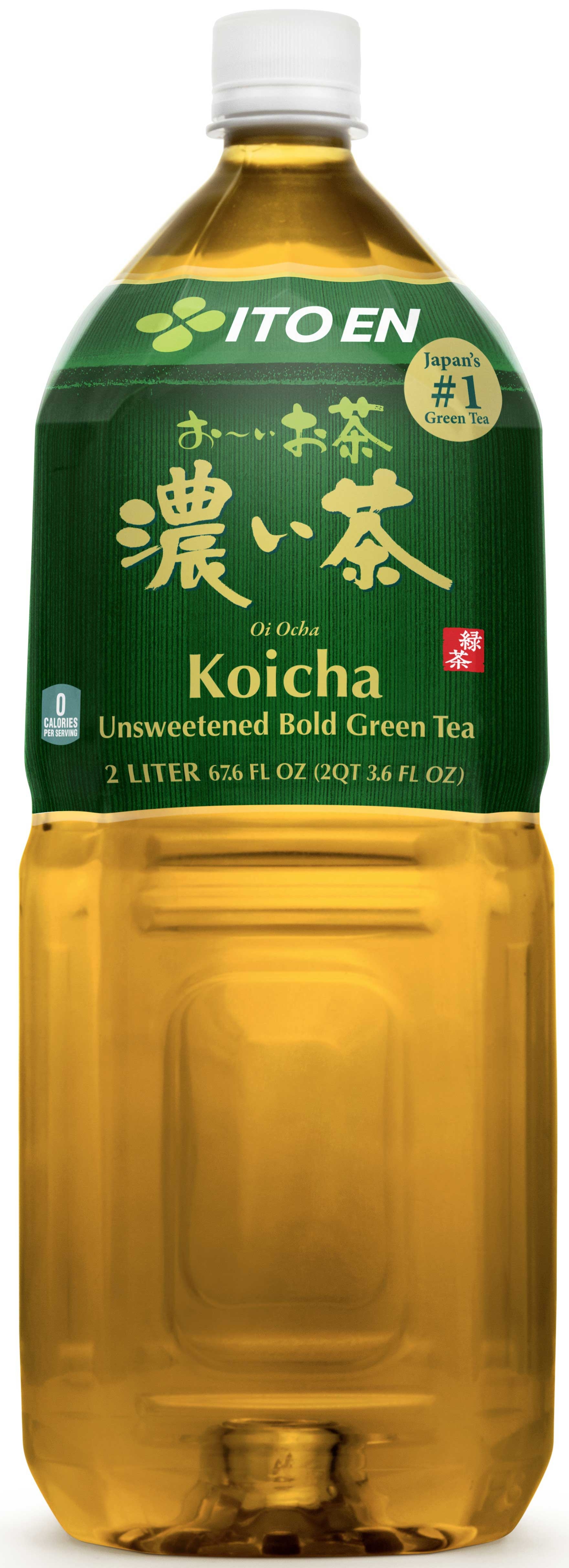 Ito En Koicha Unsweetened Green Tea, 2 Liter -- 6 per case.