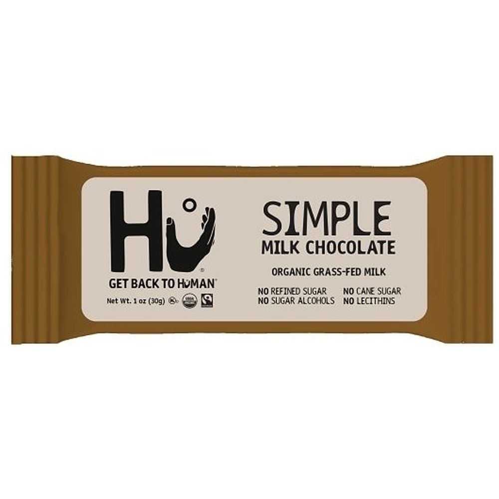 Hu Simple Milk Chocolate, 1 Ounce -- 144 per case