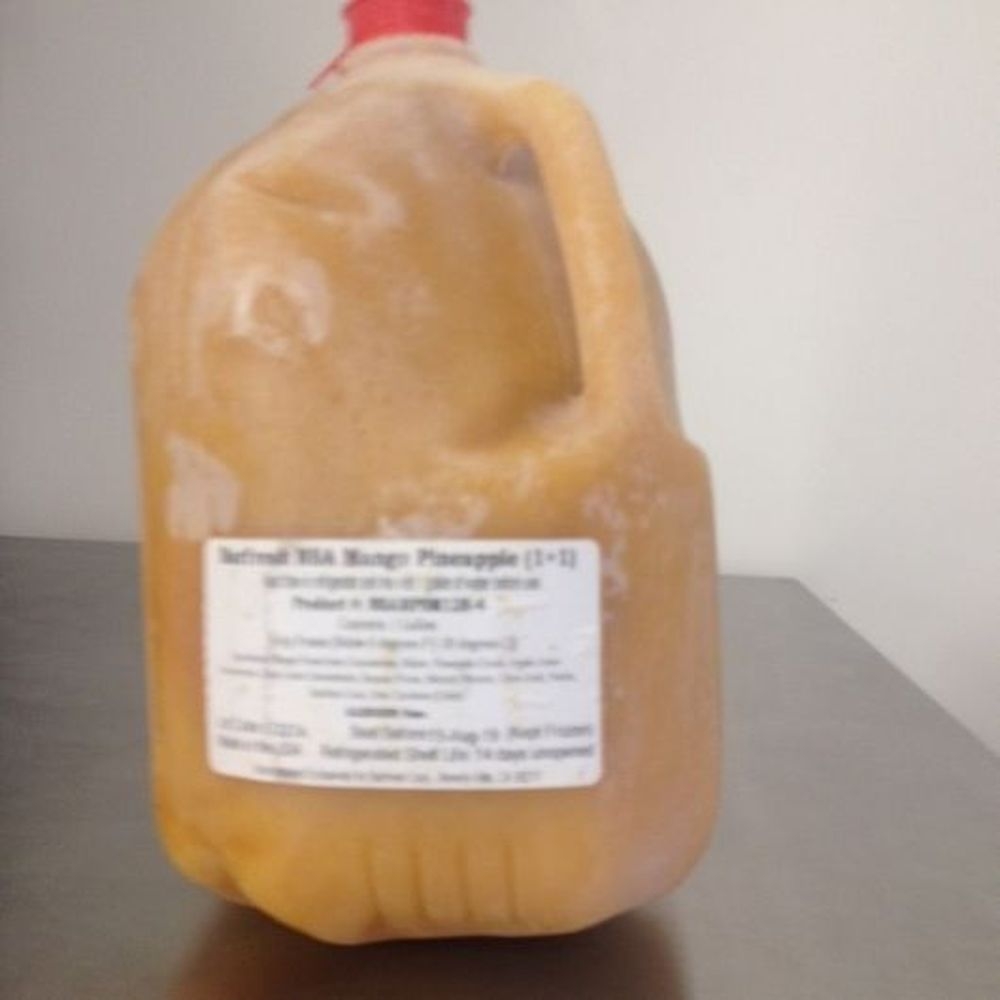 Barfresh Mango Pineapple 1+1 Smoothie Concentrate, 128 Ounce -- 4 per case