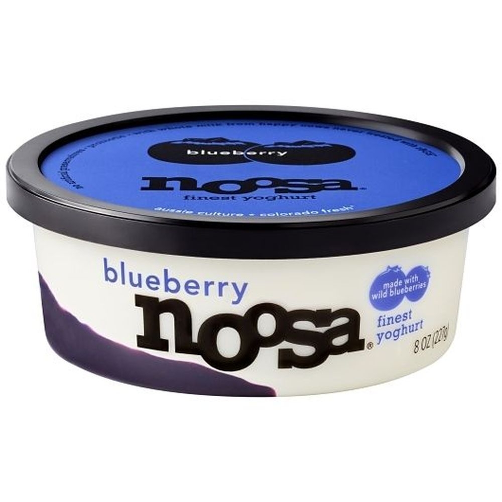 Noosa Blueberry Yoghurt, 8 Ounce - 8 per case