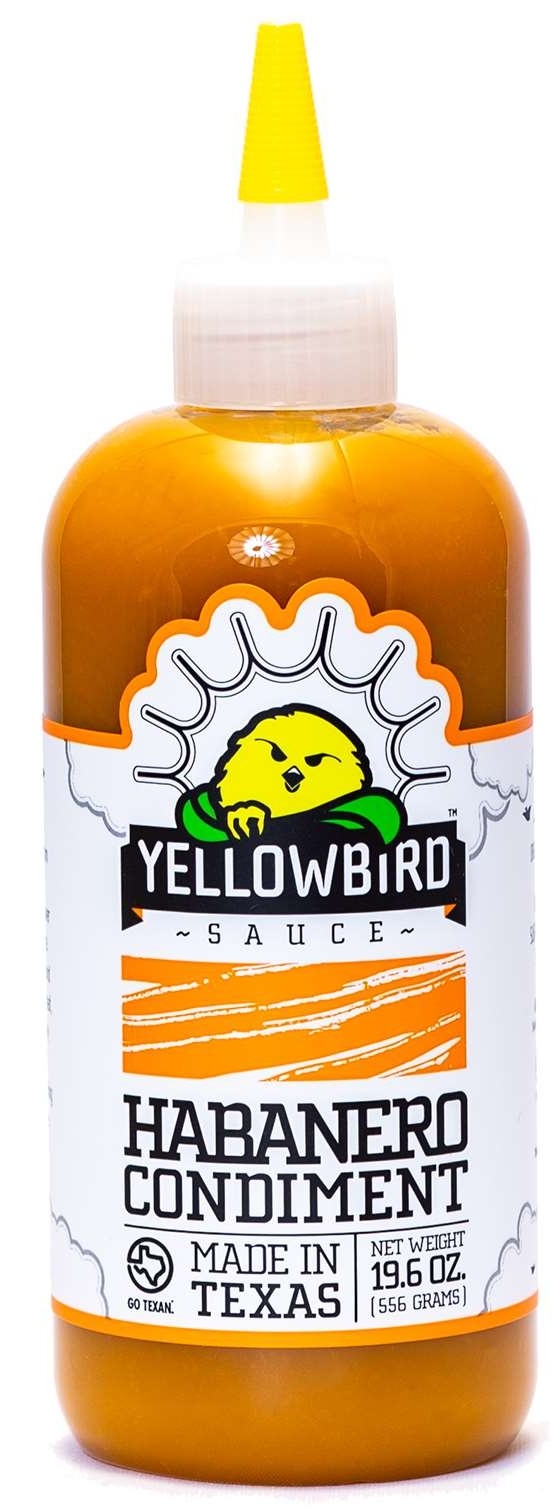 Yellowbird Habanero Condiment Sauce, 19.6 ounce -- 6 per case