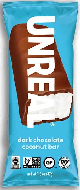 Unreal Dark Chocolate Coconut Bar, 0.081 Pound - 12 count per pack -- 6 packs per case