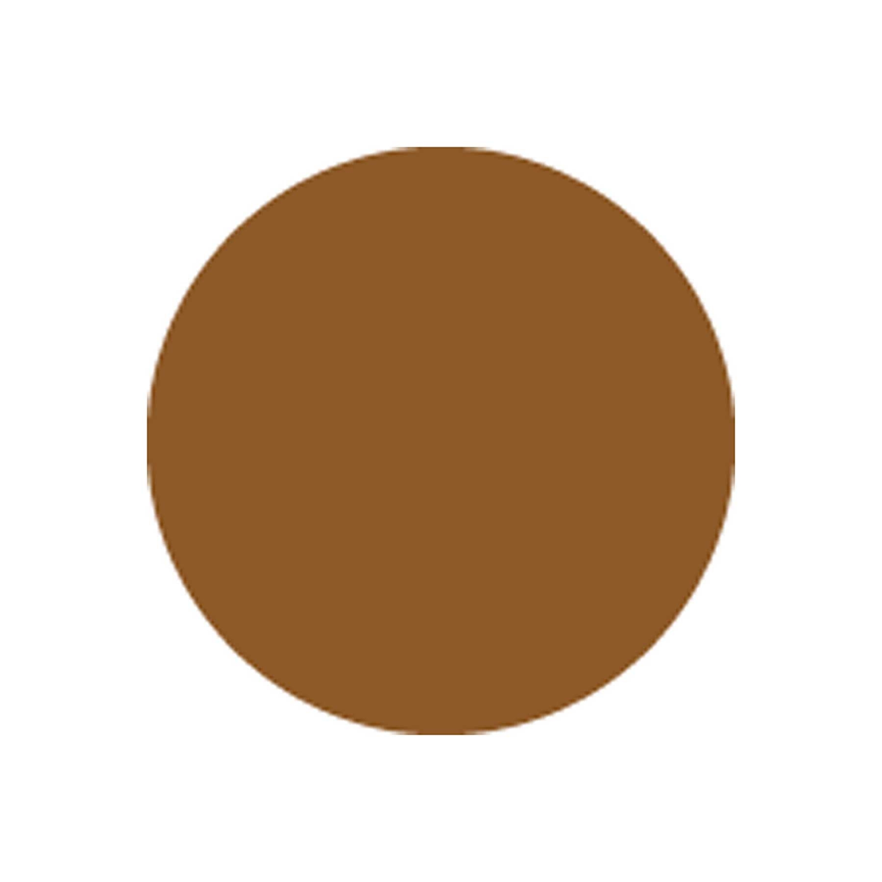 National Checking Brown Circle Permanent Label, 0.5 inch -- 1000 per case.