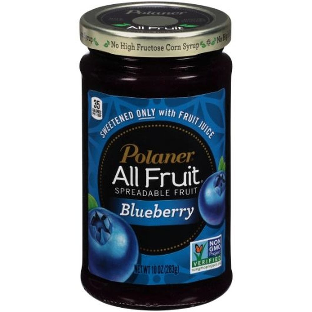 Polaner All Fruit Blueberry Spread, 10 Ounce -- 12 per case