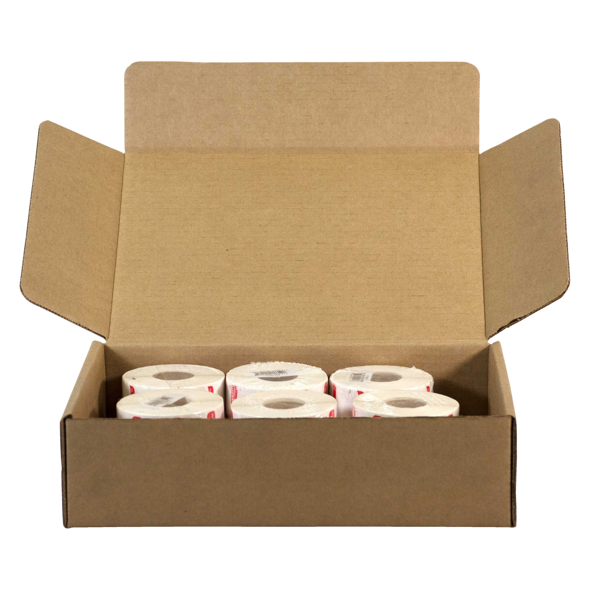 Daymark Square Wash Off Bilingual Day of the Week Label - Wednesday, 1 inch -- 12 rolls per case.