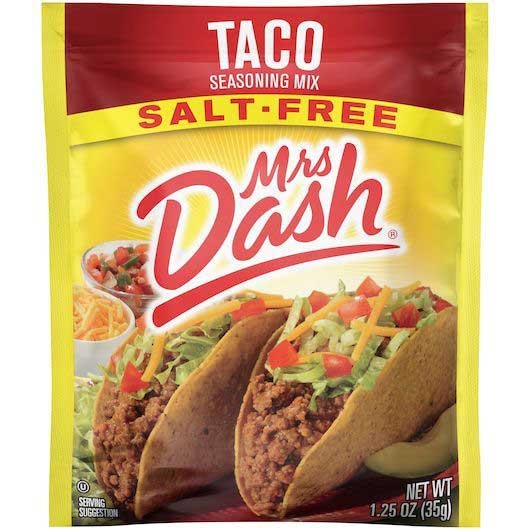 Dash All Natural Taco Seasoning Mix, 1.25 Ounce -- 12 per case