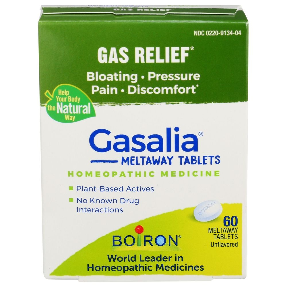 Boiron Gasalia Gas Relief Tablets, 60 count -- 6 per case