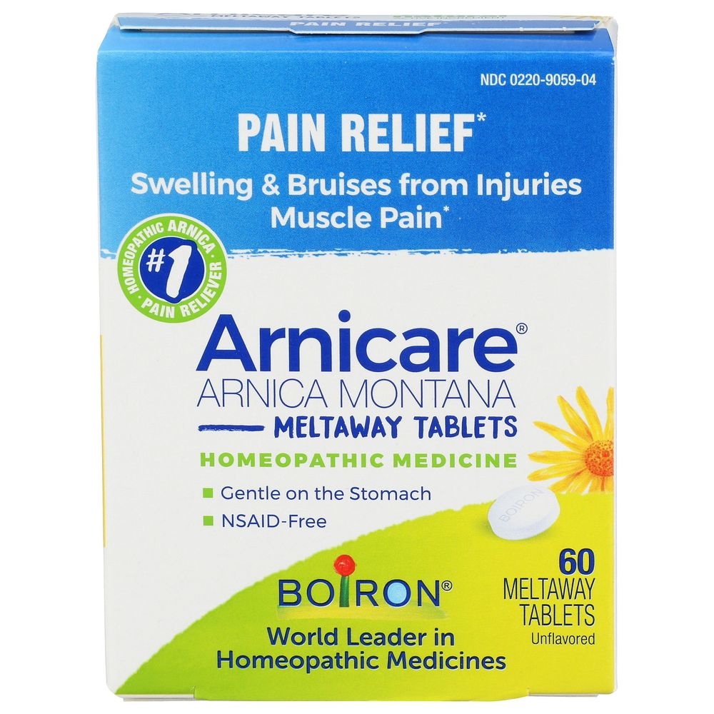 Boiron Arnicare Pain Relief Tablets, 60 count -- 6 per case