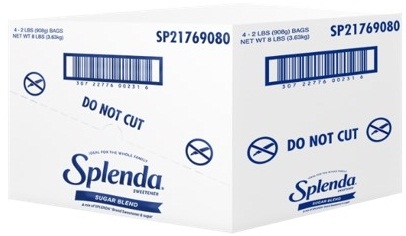 Splenda Sugar Blend Sweetener for Baking, 2 Pound -- 4 per case.
