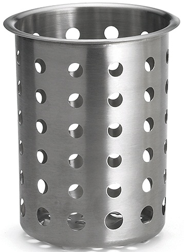 Tablecraft Stainless Steel Flatware Cylinder -- 12 per case