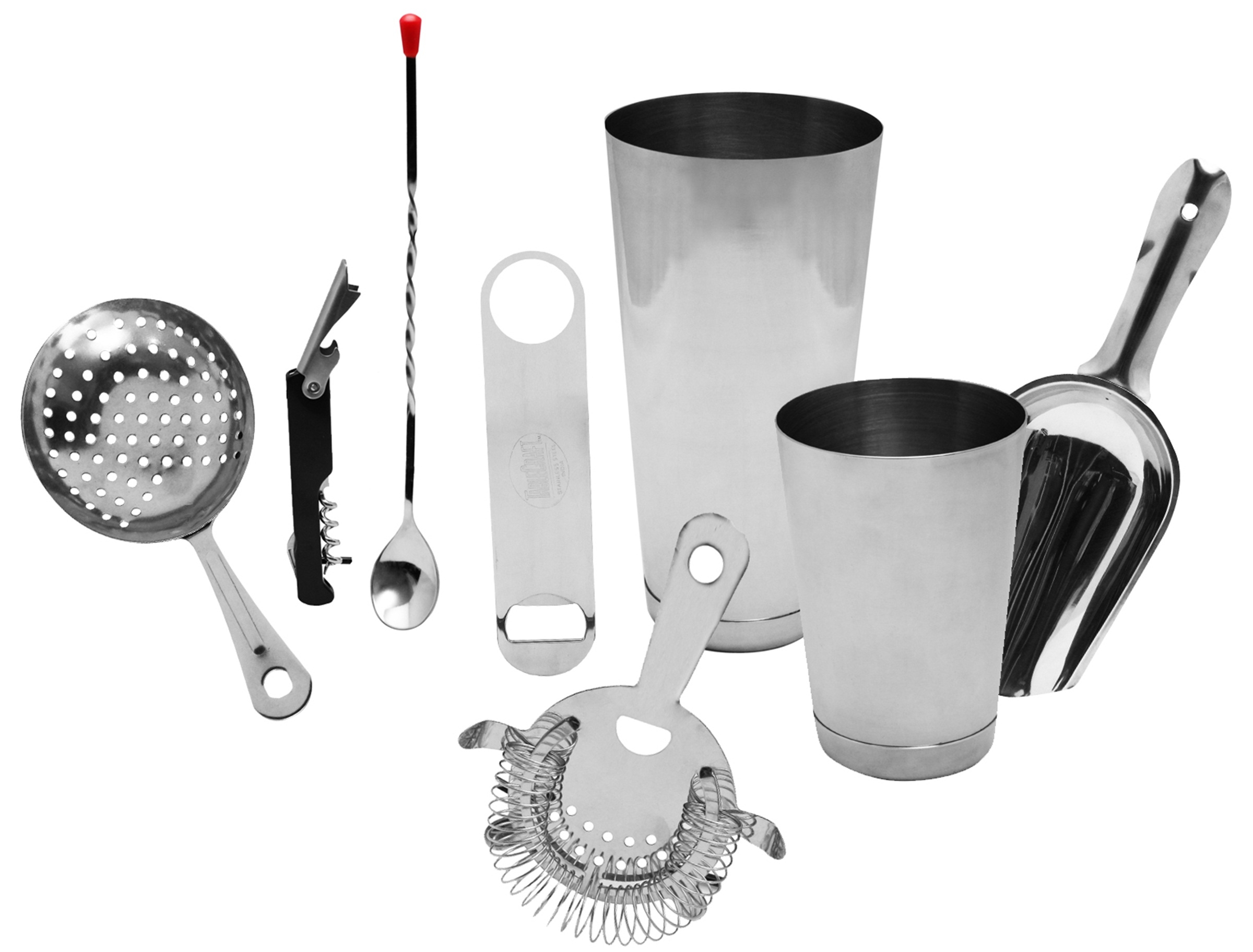 Tablecraft Stainless Steel Essential Cocktail Kit -- 6 per case
