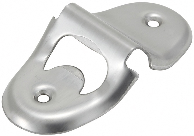 Winco Stainless Steel Under Counter Bottle Opener, 4.25 inch -- 24 per case