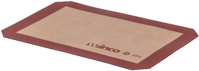 Winco Small Silicone Baking Mat, 8 1/4 x 11 3/4 inch -- 24 per case