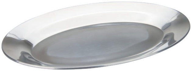 Winco Aluminum Sizzle Platter, 10 inch -- 12 per case